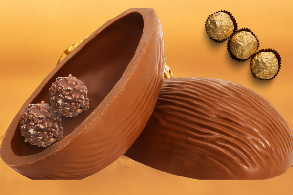 Ovo de Páscoa Ferrero Rocher: Uma Receita Caseira para celebrar à Páscoa.